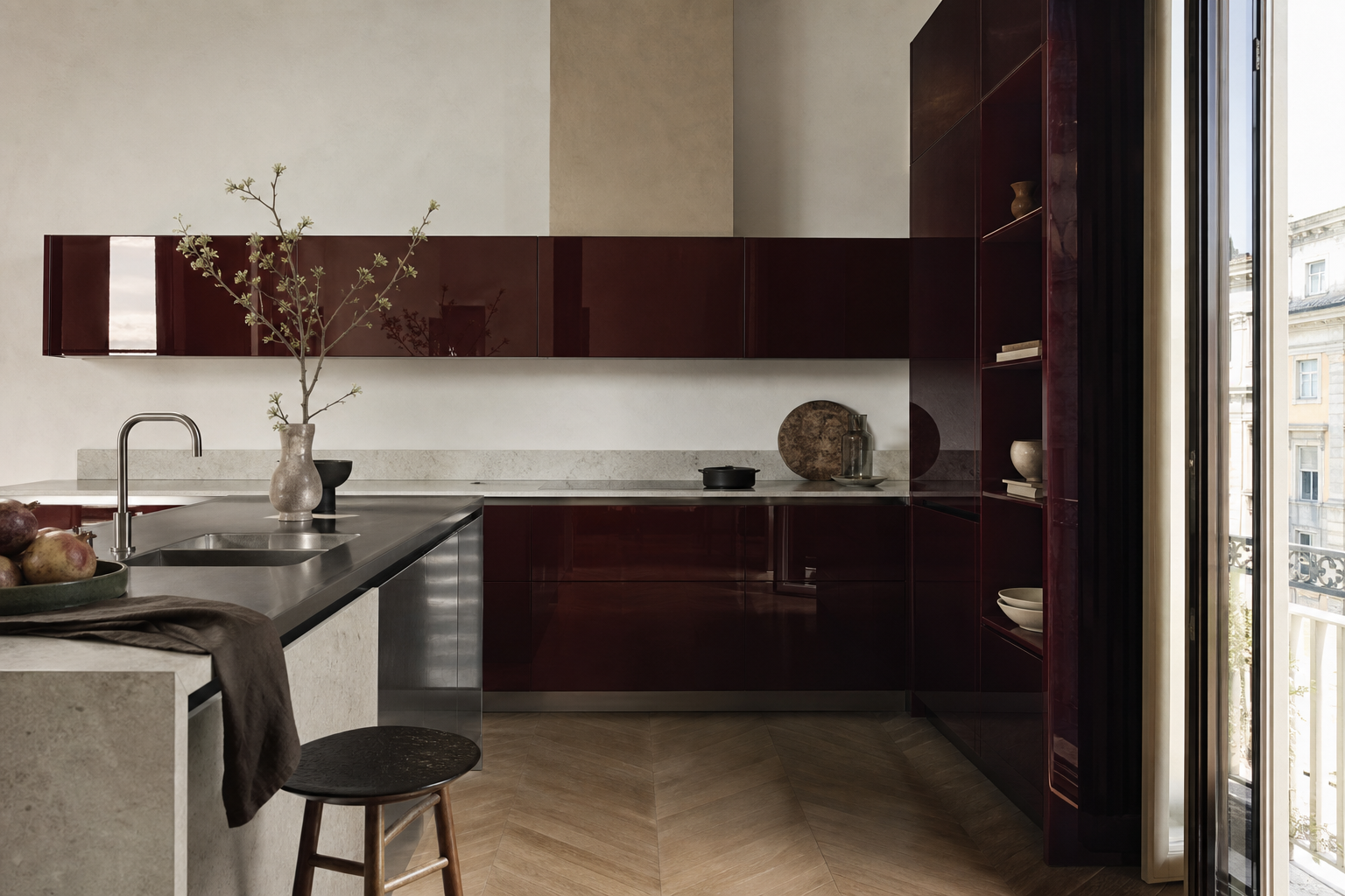 Cucina contemporanea a Milano
