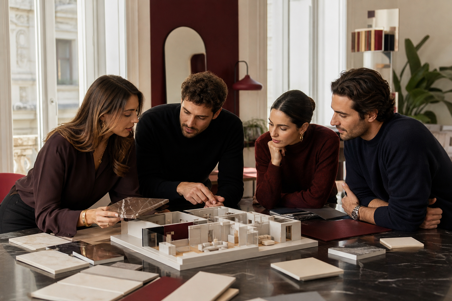Team di interior designer Linea Abitata